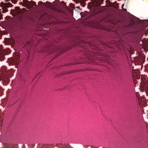 Landau platinum men’s scrub top